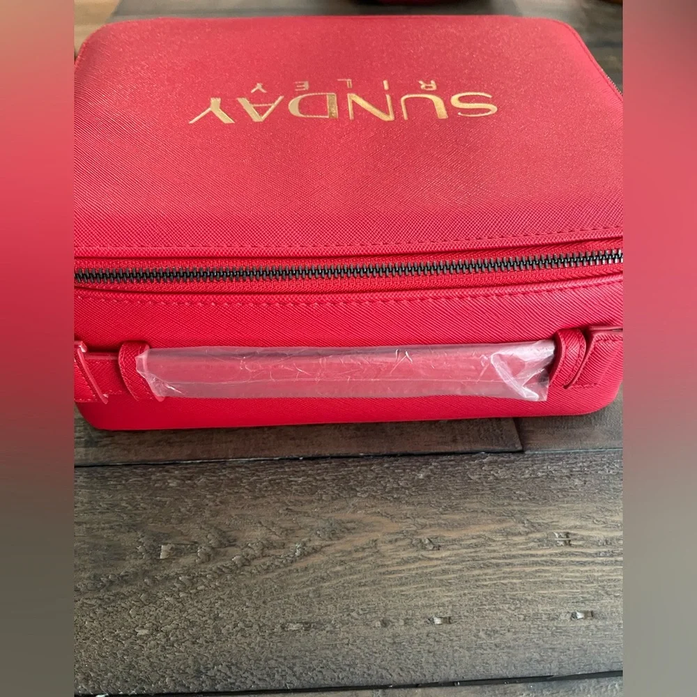 Sunday Riley Red Cosmetic Case - Picture 5 of 5